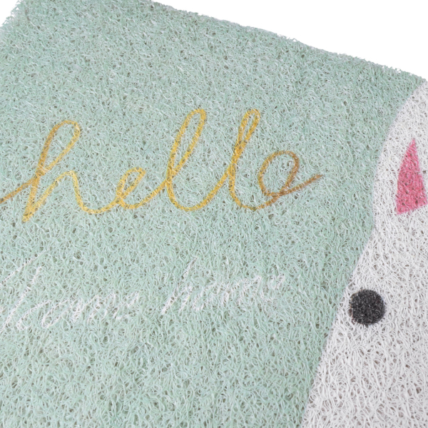 Килимок привратний декоративний 60*40 см М'ятний HP-47-6M - фото №2