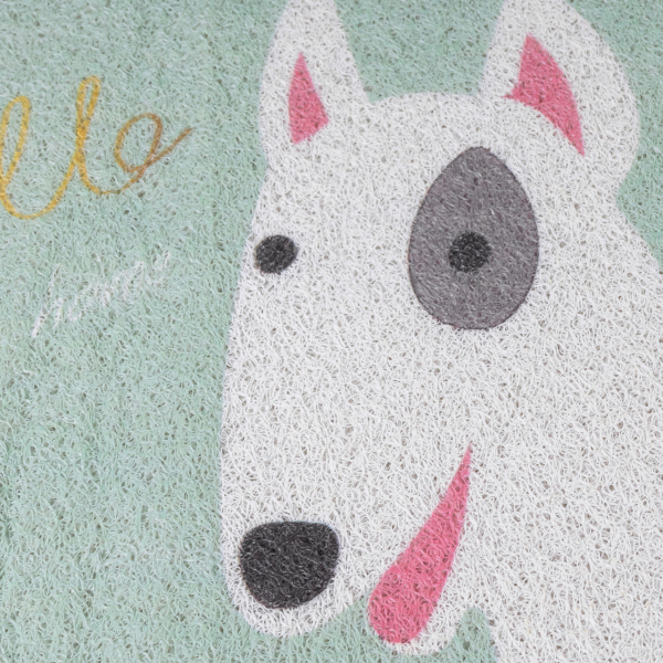 Килимок привратний декоративний 60*40 см М'ятний HP-47-6M - фото №3