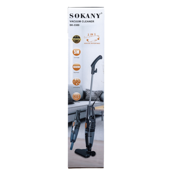 Пилосос вертикальний Sokany  для сухого прибирання 1000 Вт SK3389 - фото №10
