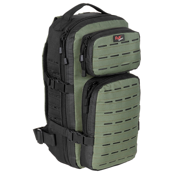 Рюкзак тактичний Fox Outdoor «Assault-Travel» 30L Olive/Black - фото