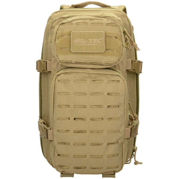 Рюкзак тактичний MIL-TEC Assault Laser Cut 20L Coyote - фото №6