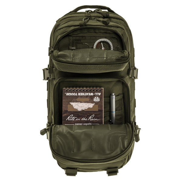 Рюкзак Mil-Tec Small Assault Pack 20 л Arid MC Camo - фото №18