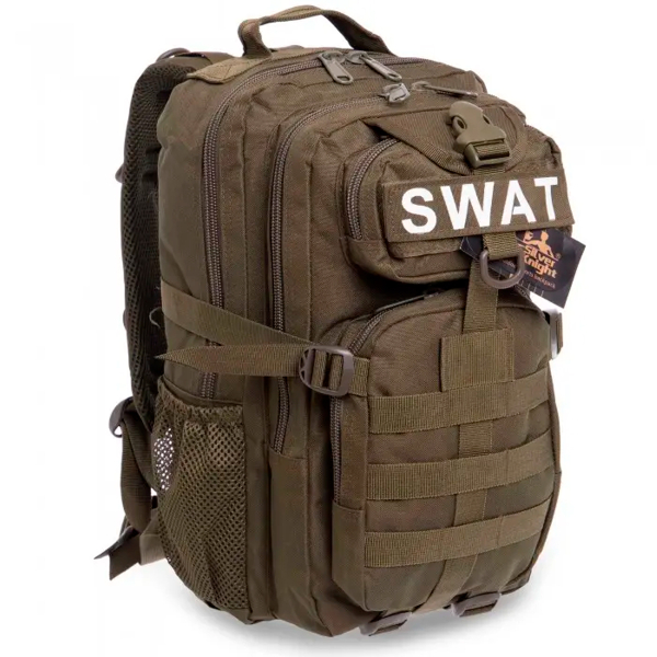Рюкзак тактичний штурмовий SILVER KNIGHT SWAT-3P 20л Olive - фото №3