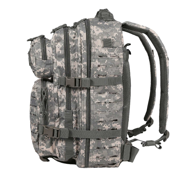 Рюкзак тактичний MIL-TEC Assault Laser Cut 36L Dark camo - фото №22