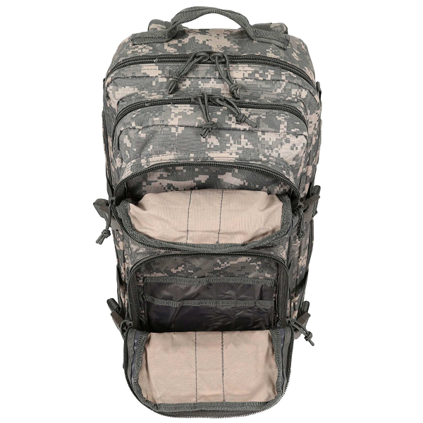 Рюкзак тактичний MIL-TEC Assault Laser Cut 36L Dark camo - фото №27