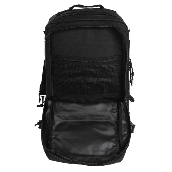 Рюкзак тактичний MIL-TEC Assault Laser Cut 36L Dark camo - фото №17