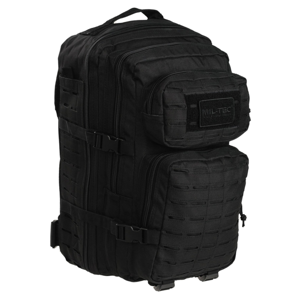 Рюкзак тактичний MIL-TEC Assault Laser Cut 36L Dark camo - фото №12