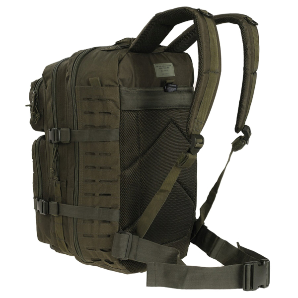 Рюкзак тактичний MIL-TEC Assault Laser Cut 36L Dark camo - фото №3