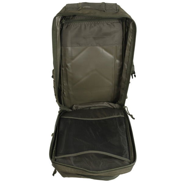 Рюкзак тактичний MIL-TEC Assault Laser Cut 36L Dark camo - фото №8