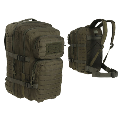 Рюкзак тактичний MIL-TEC Assault Laser Cut 36L Dark camo - фото