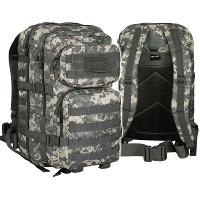 Рюкзак тактичний великий MIL-TEC US Assault Large 36L AT-Digital ACU - фото