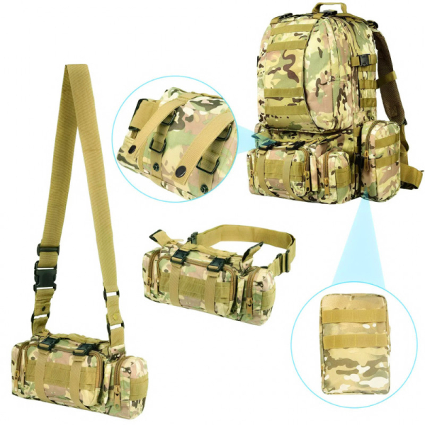 Рюкзак Defense Pack Assembly 50L Multicam - фото №5