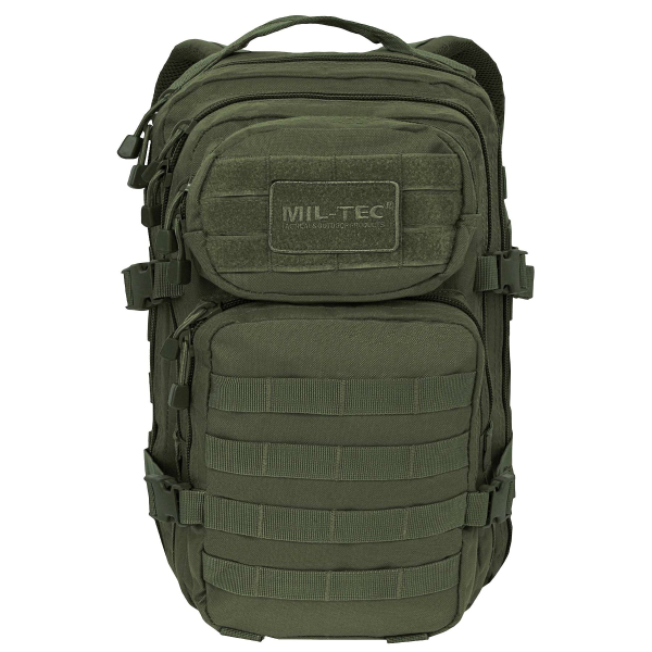 Рюкзак тактичний MIL-TEC US Assault Small 20L Olive - фото №2