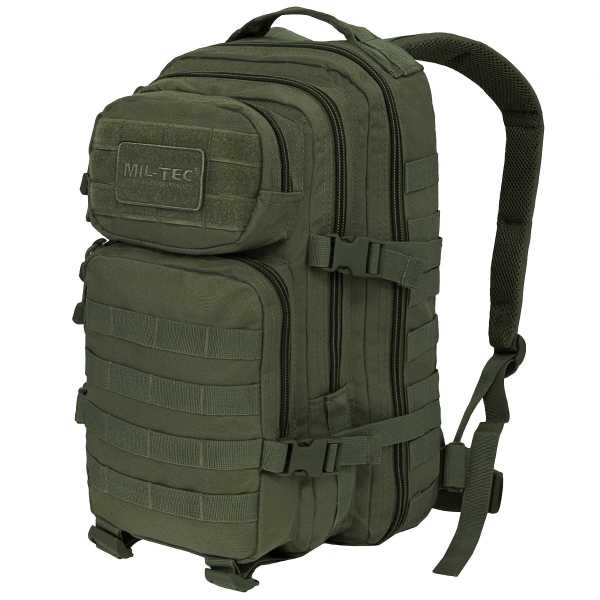 Рюкзак тактичний MIL-TEC US Assault Small 20L Olive - фото №5