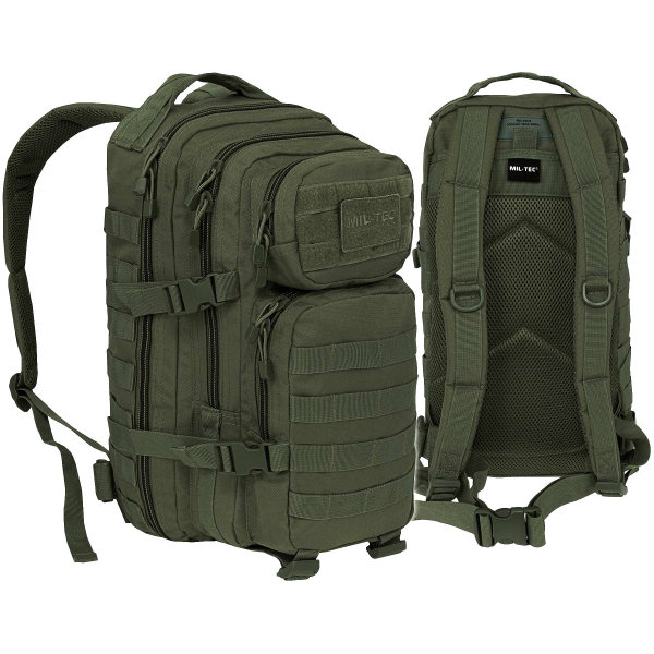 Рюкзак тактичний MIL-TEC US Assault Small 20L Olive - фото