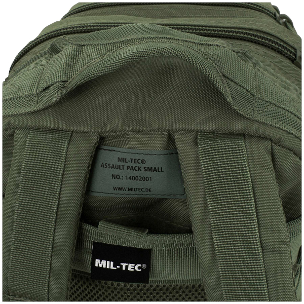 Рюкзак тактичний MIL-TEC US Assault Small 20L Olive - фото №8