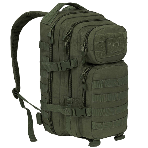 Рюкзак тактичний MIL-TEC US Assault Small 20L Olive - фото №4