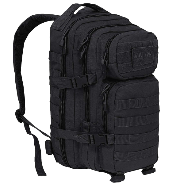 Рюкзак тактичний MIL-TEC US Assault Small 20L Black - фото №4