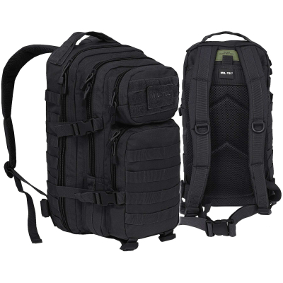 Рюкзак тактичний MIL-TEC US Assault Small 20L Black - фото