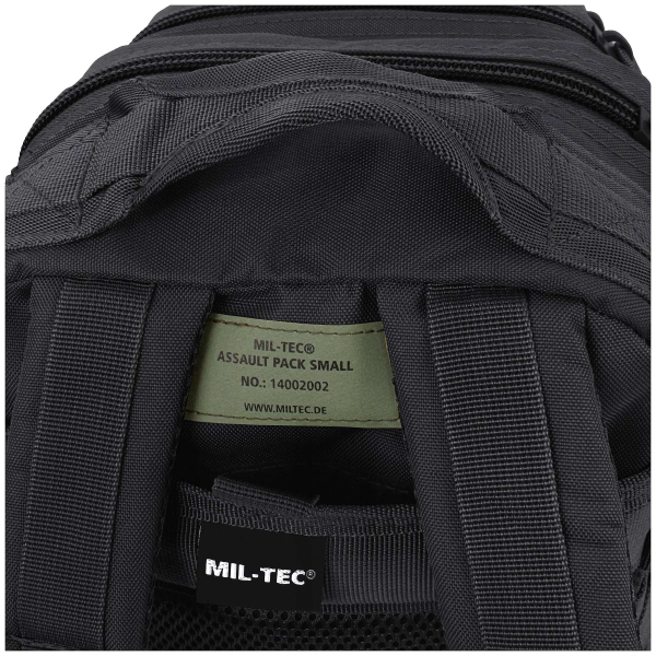 Рюкзак тактичний MIL-TEC US Assault Small 20L Black - фото №8