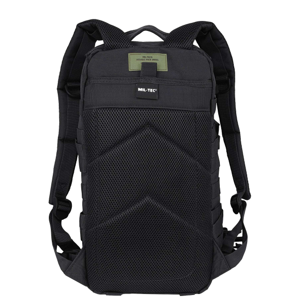 Рюкзак тактичний MIL-TEC US Assault Small 20L Black - фото №6
