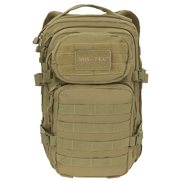 Рюкзак тактичний MIL-TEC US Assault Small 20L Coyote - фото №2