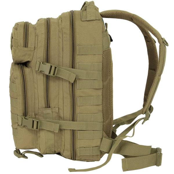 Рюкзак тактичний MIL-TEC US Assault Small 20L Coyote - фото №7