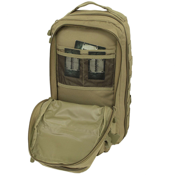 Рюкзак тактичний MIL-TEC US Assault Small 20L Coyote - фото №14