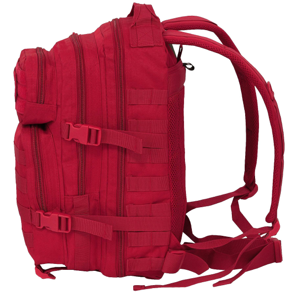 Рюкзак тактичний MIL-TEC US Assault Small 20L Signal Red - фото №7
