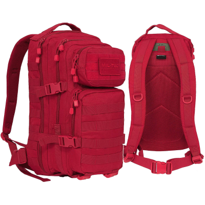 Рюкзак тактичний MIL-TEC US Assault Small 20L Signal Red - фото