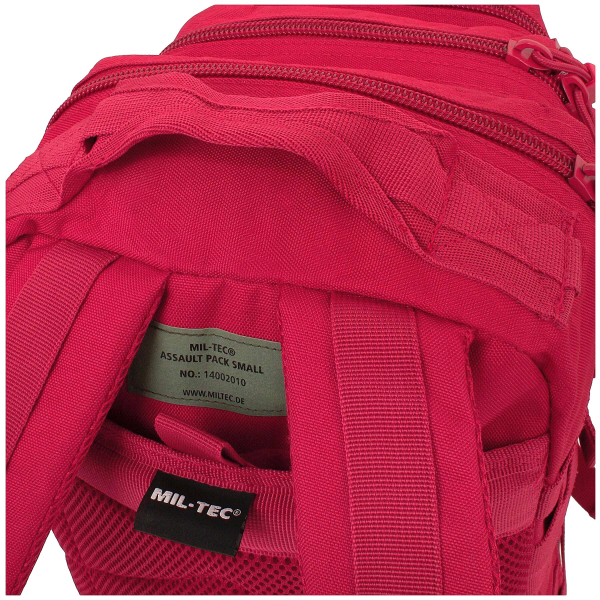 Рюкзак тактичний MIL-TEC US Assault Small 20L Signal Red - фото №8