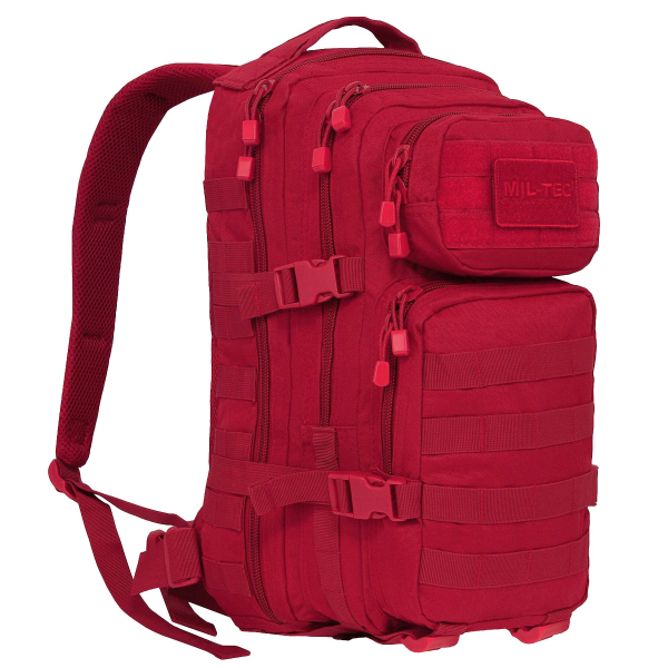 Рюкзак тактичний MIL-TEC US Assault Small 20L Signal Red - фото №4