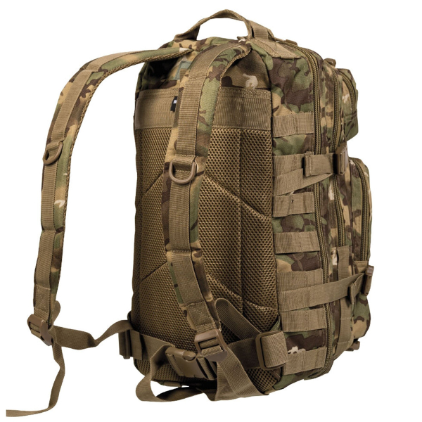 Рюкзак тактичний MIL-TEC US Assault Small 20L Woodland Arid - фото №2