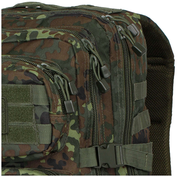 Рюкзак тактичний великий MIL-TEC US Assault Large 36L Flecktarn - фото №8