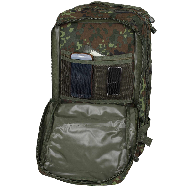 Рюкзак тактичний великий MIL-TEC US Assault Large 36L Flecktarn - фото №11