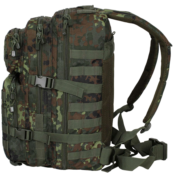 Рюкзак тактичний великий MIL-TEC US Assault Large 36L Flecktarn - фото №6