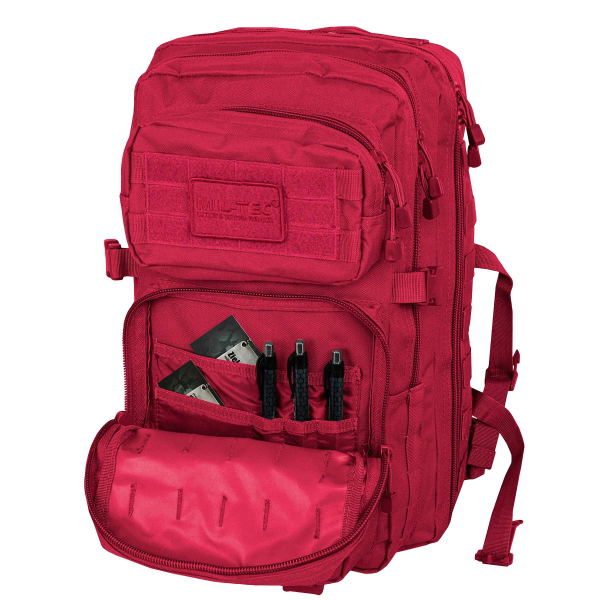 Рюкзак тактичний великий MIL-TEC US Assault Large 36L Signal Red - фото №10
