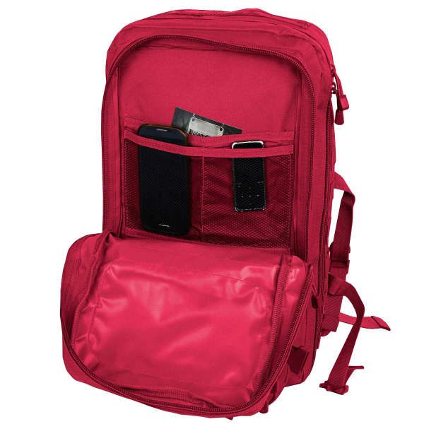 Рюкзак тактичний великий MIL-TEC US Assault Large 36L Signal Red - фото №11