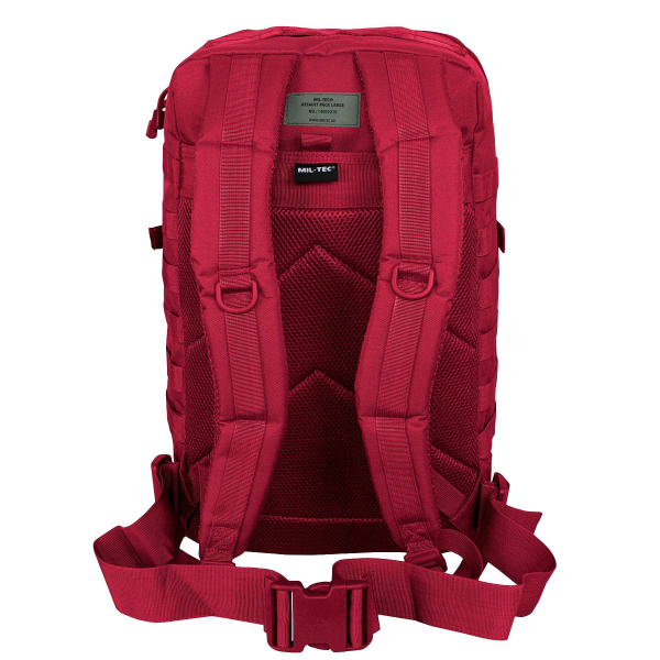 Рюкзак тактичний великий MIL-TEC US Assault Large 36L Signal Red - фото №3