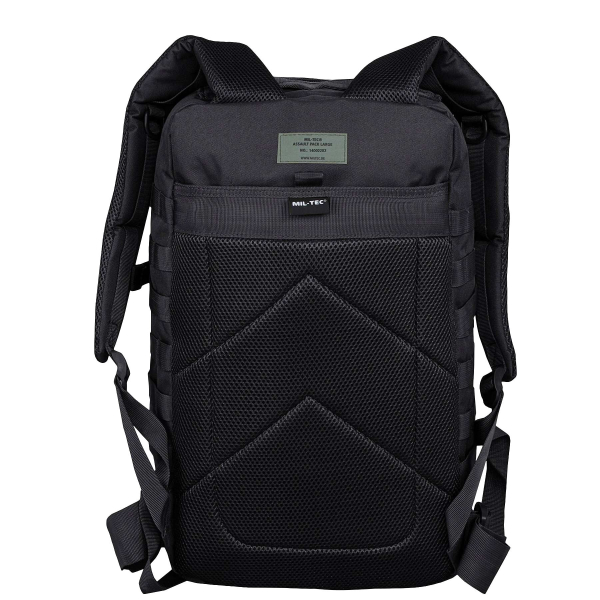 Рюкзак тактичний великий MIL-TEC US Assault Large 36L Black - фото №5
