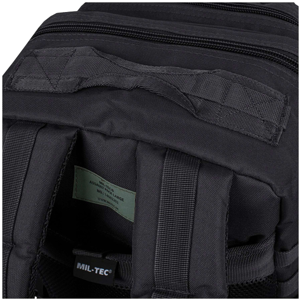 Рюкзак тактичний великий MIL-TEC US Assault Large 36L Black - фото №7