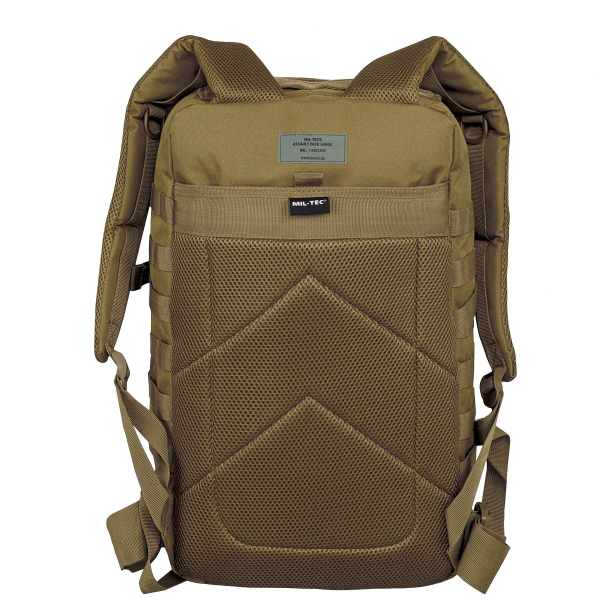 Рюкзак тактичний великий MIL-TEC US Assault Large 36L Coyote - фото №5