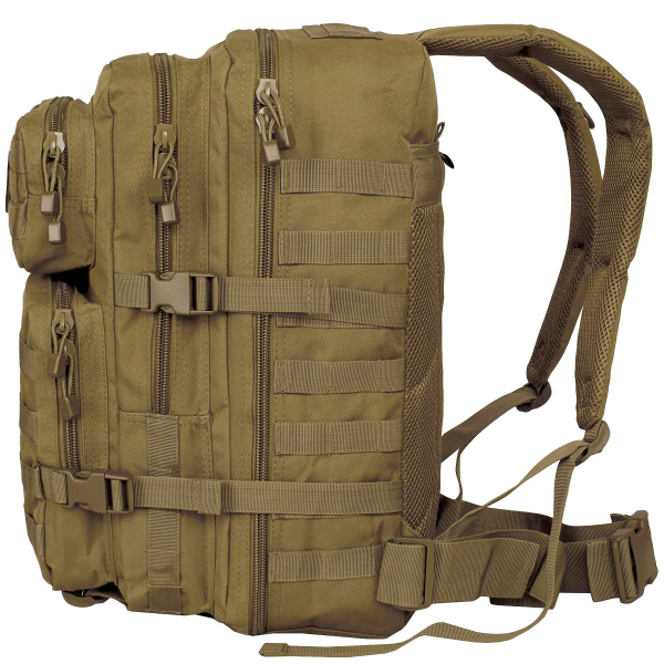 Рюкзак тактичний великий MIL-TEC US Assault Large 36L Coyote - фото №6