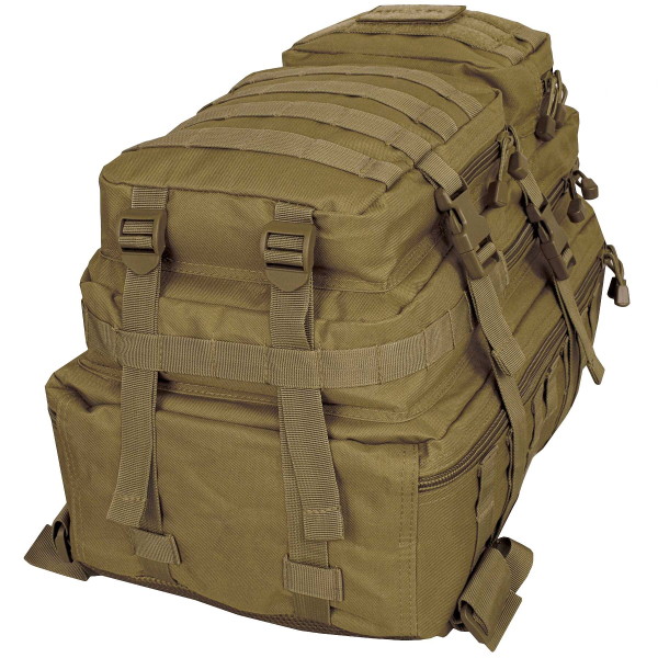 Рюкзак тактичний великий MIL-TEC US Assault Large 36L Coyote - фото №9