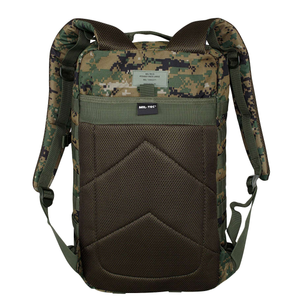 Рюкзак тактичний великий MIL-TEC US Assault Large 36L MARPAT - фото №5
