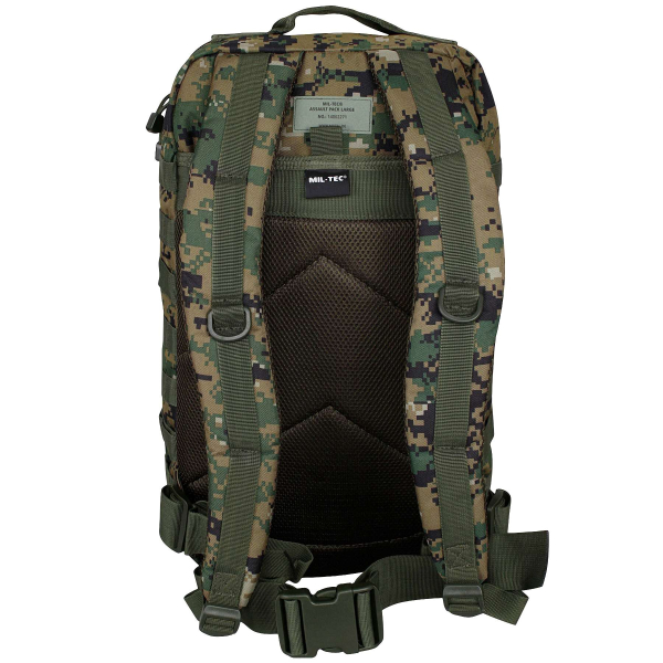 Рюкзак тактичний великий MIL-TEC US Assault Large 36L MARPAT - фото №3