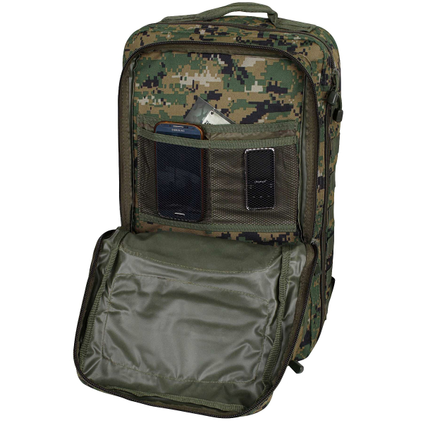 Рюкзак тактичний великий MIL-TEC US Assault Large 36L MARPAT - фото №11