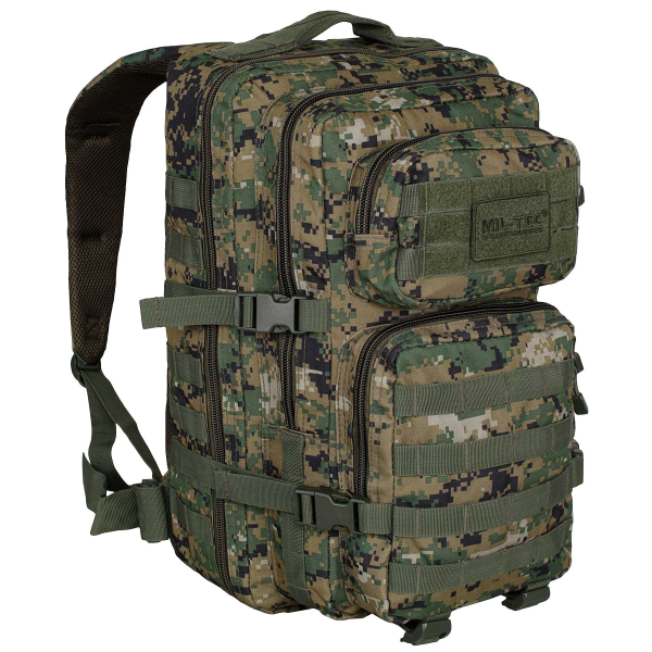 Рюкзак тактичний великий MIL-TEC US Assault Large 36L MARPAT - фото №4