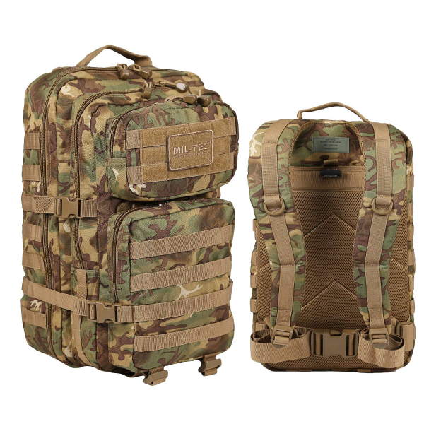 Рюкзак тактичний великий MIL-TEC US Assault Large 36L Urban Camo - фото №37