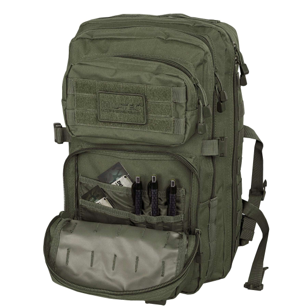 Рюкзак тактичний великий MIL-TEC US Assault Large 36L Olive - фото №10